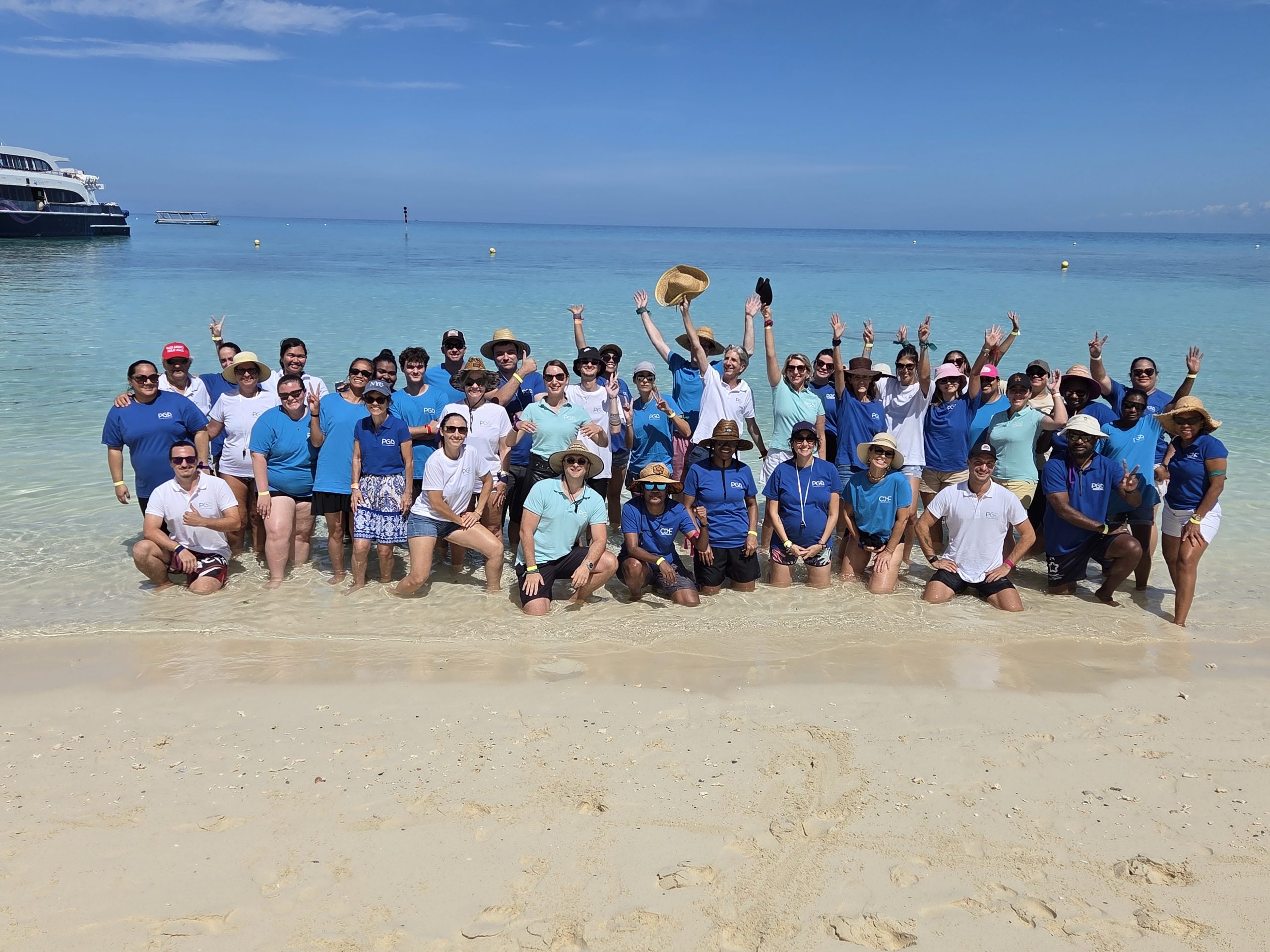 Équipe PGA à la plage